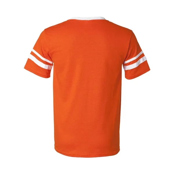 Augusta Sportswear V-Neck Jersey with Striped Sleeves - Augusta Sportswear V-Neck Jersey with Striped Sleeves - Image 42 of 72