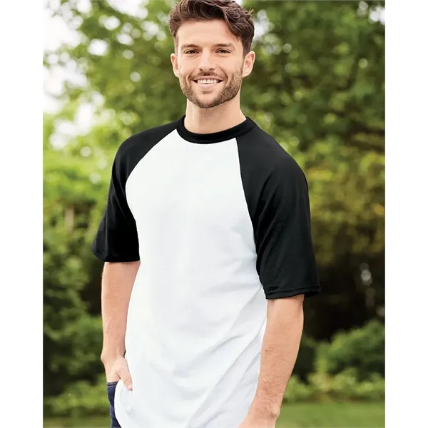 Augusta Sportswear Unisex Raglan Baseball Jersey - Augusta Sportswear Unisex Raglan Baseball Jersey - Image 1 of 42
