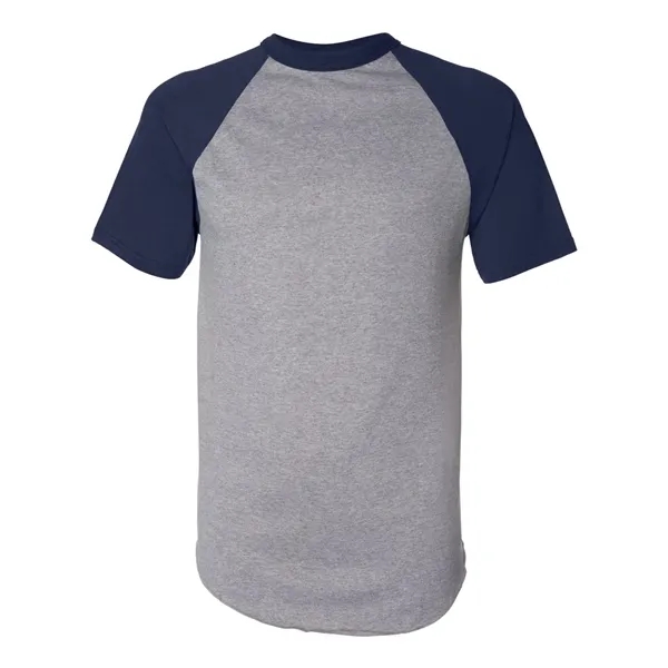 Augusta Sportswear Unisex Raglan Baseball Jersey - Augusta Sportswear Unisex Raglan Baseball Jersey - Image 11 of 42