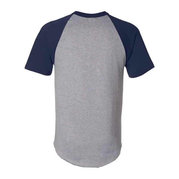 Augusta Sportswear Unisex Raglan Baseball Jersey - Augusta Sportswear Unisex Raglan Baseball Jersey - Image 14 of 42