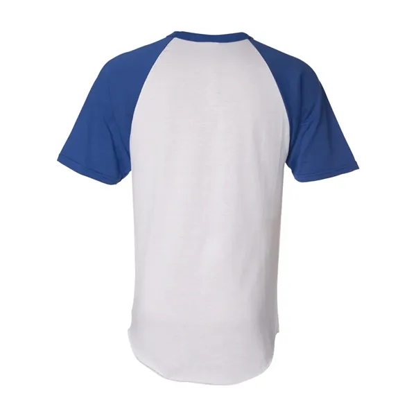 Augusta Sportswear Unisex Raglan Baseball Jersey - Augusta Sportswear Unisex Raglan Baseball Jersey - Image 42 of 42