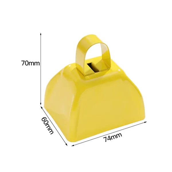 Mini Promotional Cowbell with Strap - Mini Promotional Cowbell with Strap - Image 1 of 5
