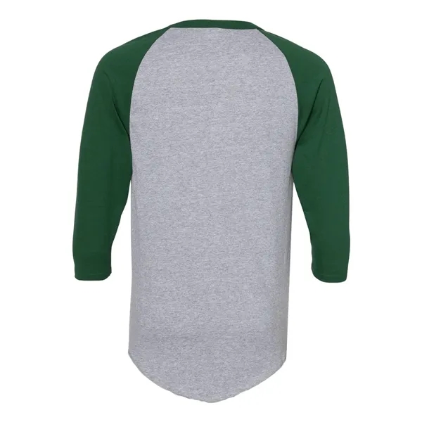 Augusta Sportswear Unisex Three-Quarter Raglan Sleeve Bas... - Augusta Sportswear Unisex Three-Quarter Raglan Sleeve Bas... - Image 4 of 29