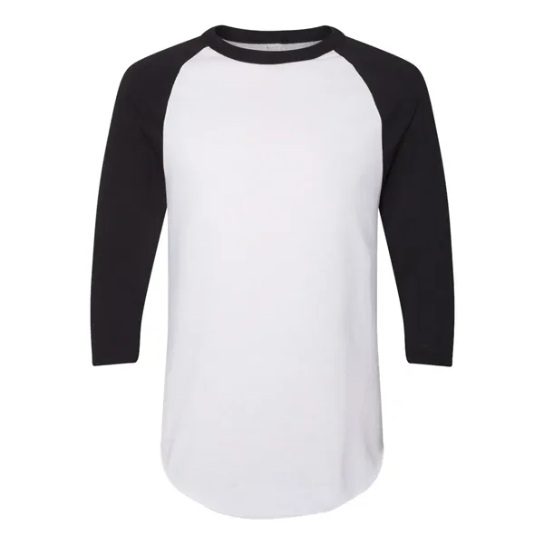 Augusta Sportswear Unisex Three-Quarter Raglan Sleeve Bas... - Augusta Sportswear Unisex Three-Quarter Raglan Sleeve Bas... - Image 13 of 29