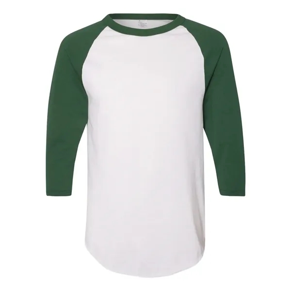 Augusta Sportswear Unisex Three-Quarter Raglan Sleeve Bas... - Augusta Sportswear Unisex Three-Quarter Raglan Sleeve Bas... - Image 15 of 29