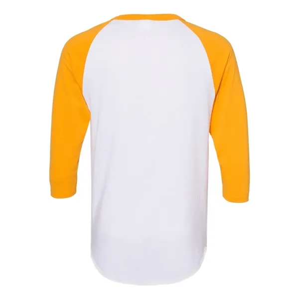Augusta Sportswear Unisex Three-Quarter Raglan Sleeve Bas... - Augusta Sportswear Unisex Three-Quarter Raglan Sleeve Bas... - Image 18 of 29