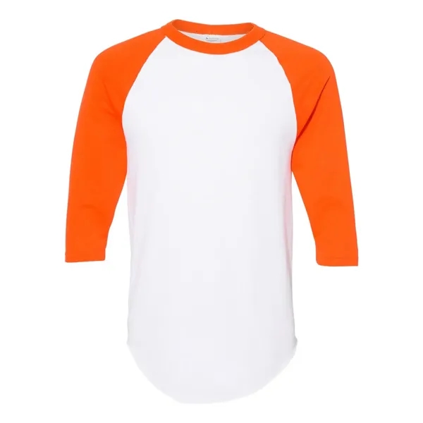 Augusta Sportswear Unisex Three-Quarter Raglan Sleeve Bas... - Augusta Sportswear Unisex Three-Quarter Raglan Sleeve Bas... - Image 24 of 29