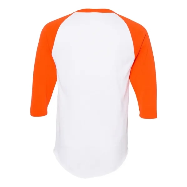 Augusta Sportswear Unisex Three-Quarter Raglan Sleeve Bas... - Augusta Sportswear Unisex Three-Quarter Raglan Sleeve Bas... - Image 25 of 29