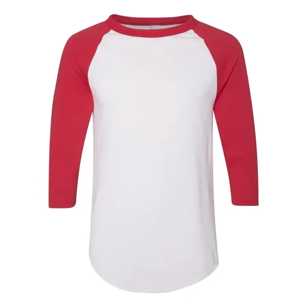 Augusta Sportswear Unisex Three-Quarter Raglan Sleeve Bas... - Augusta Sportswear Unisex Three-Quarter Raglan Sleeve Bas... - Image 26 of 29