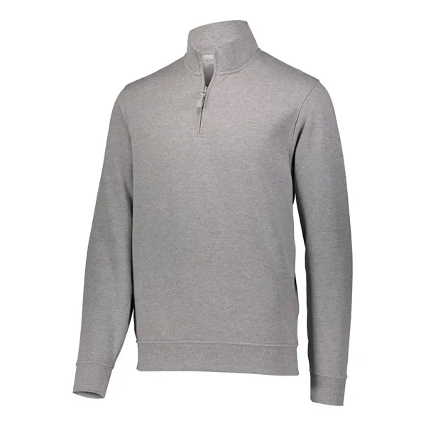 Augusta Sportswear Men's 60/40 Quarter-Zip Pullover - Augusta Sportswear Men's 60/40 Quarter-Zip Pullover - Image 3 of 9