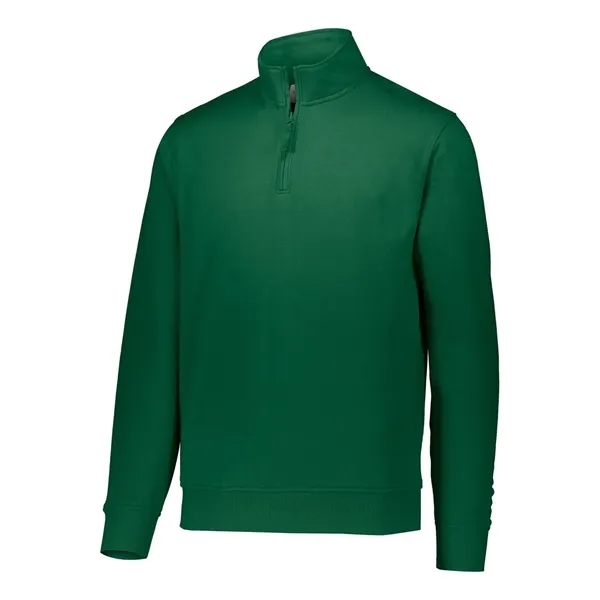 Augusta Sportswear Men's 60/40 Quarter-Zip Pullover - Augusta Sportswear Men's 60/40 Quarter-Zip Pullover - Image 4 of 9