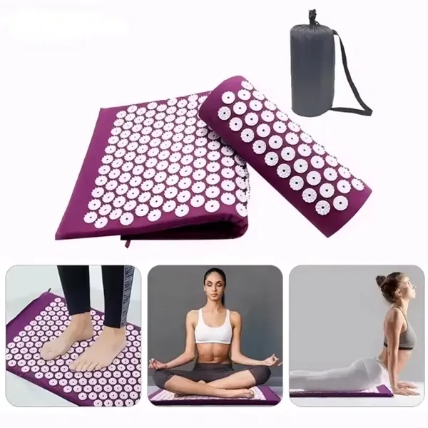 Acupressure Mat and Pillow Massage Set - Acupressure Mat and Pillow Massage Set - Image 2 of 3