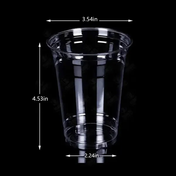 14 oz party iced coffee cold beverage pet clear plastic cups - 14 oz party iced coffee cold beverage pet clear plastic cups - Image 1 of 4