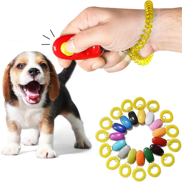 Universal Animal Pet Dog Training Clicker with Wrist Band St - Universal Animal Pet Dog Training Clicker with Wrist Band St - Image 0 of 3