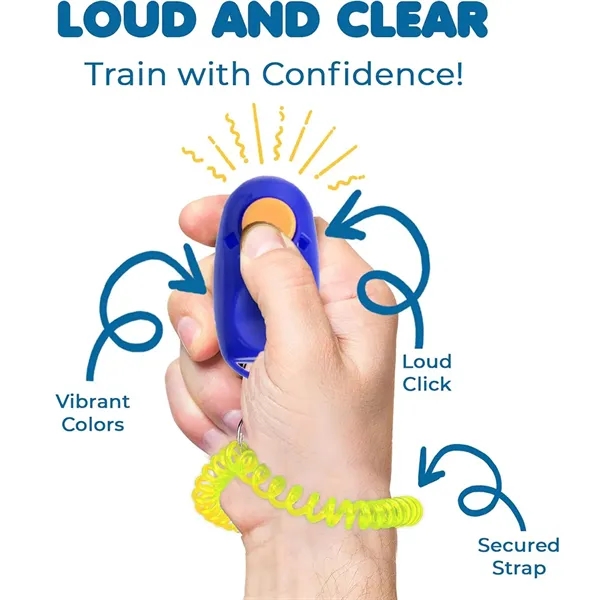 Universal Animal Pet Dog Training Clicker with Wrist Band St - Universal Animal Pet Dog Training Clicker with Wrist Band St - Image 1 of 3