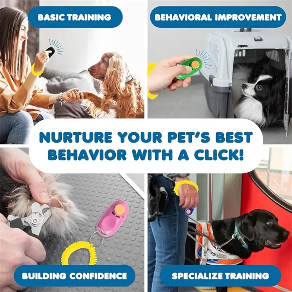 Universal Animal Pet Dog Training Clicker with Wrist Band St - Universal Animal Pet Dog Training Clicker with Wrist Band St - Image 2 of 3