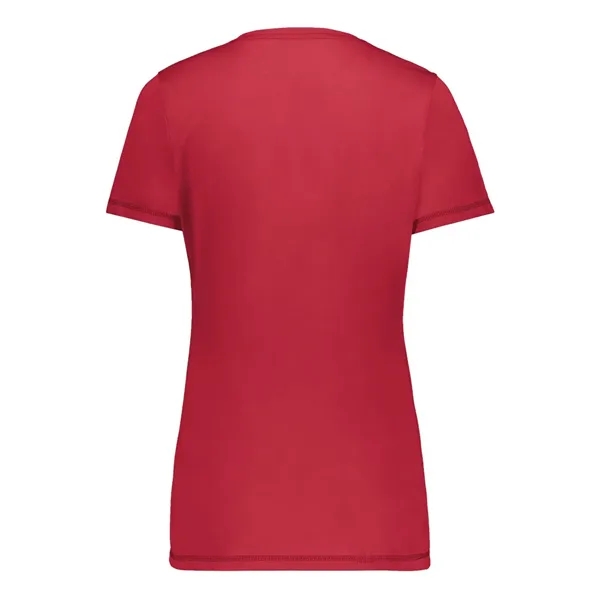 Augusta Sportswear Women's Super Soft-Spun Poly V-Neck T-... - Augusta Sportswear Women's Super Soft-Spun Poly V-Neck T-... - Image 8 of 10