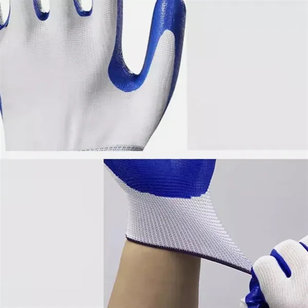 Construction Nitrile Coated Labor Protection Work Gloves - Construction Nitrile Coated Labor Protection Work Gloves - Image 3 of 6