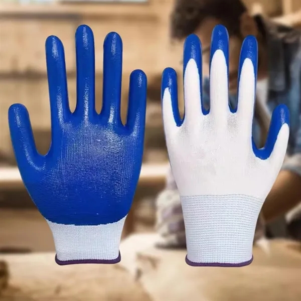 Construction Nitrile Coated Labor Protection Work Gloves - Construction Nitrile Coated Labor Protection Work Gloves - Image 4 of 6