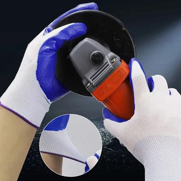 Construction Nitrile Coated Labor Protection Work Gloves - Construction Nitrile Coated Labor Protection Work Gloves - Image 5 of 6
