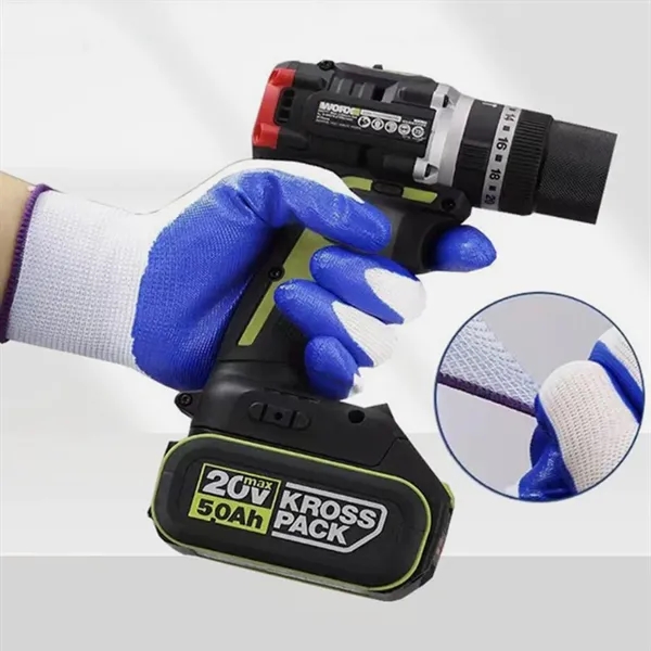 Construction Nitrile Coated Labor Protection Work Gloves - Construction Nitrile Coated Labor Protection Work Gloves - Image 6 of 6