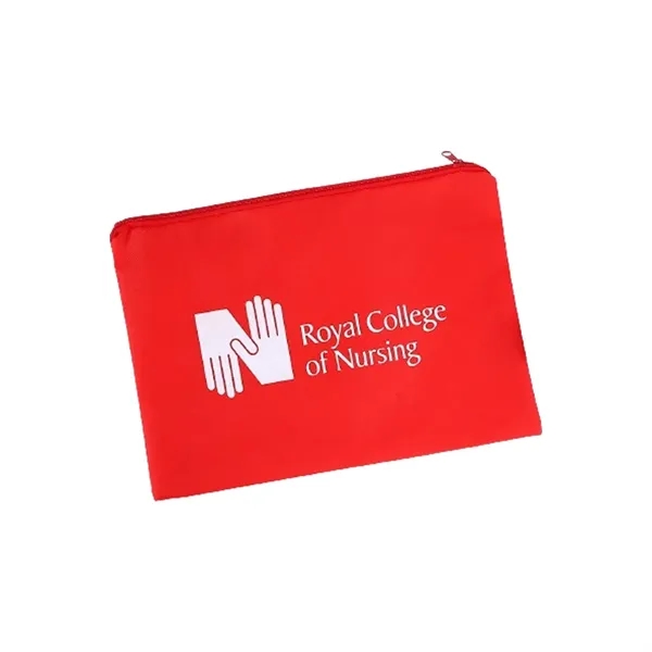 A4 Non-Woven Zipper file Bag - A4 Non-Woven Zipper file Bag - Image 1 of 1