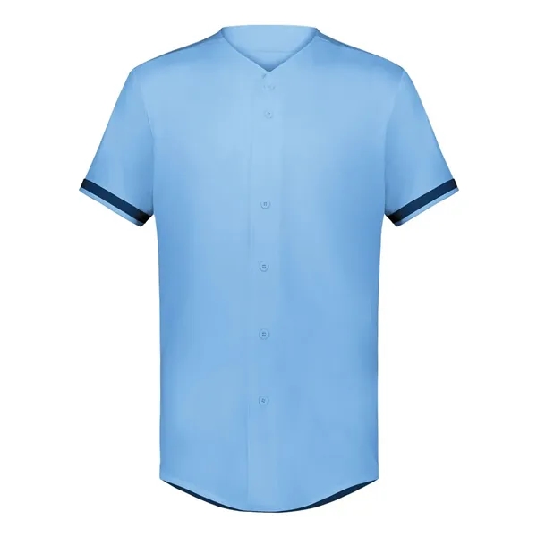 Augusta Sportswear Unisex Full Button Baseball Jersey - Augusta Sportswear Unisex Full Button Baseball Jersey - Image 1 of 2