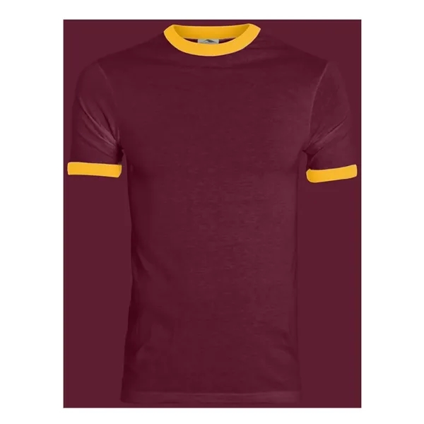 Augusta Sportswear Unisex 50/50 Ringer T-Shirt - Augusta Sportswear Unisex 50/50 Ringer T-Shirt - Image 28 of 58