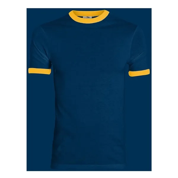 Augusta Sportswear Unisex 50/50 Ringer T-Shirt - Augusta Sportswear Unisex 50/50 Ringer T-Shirt - Image 31 of 58