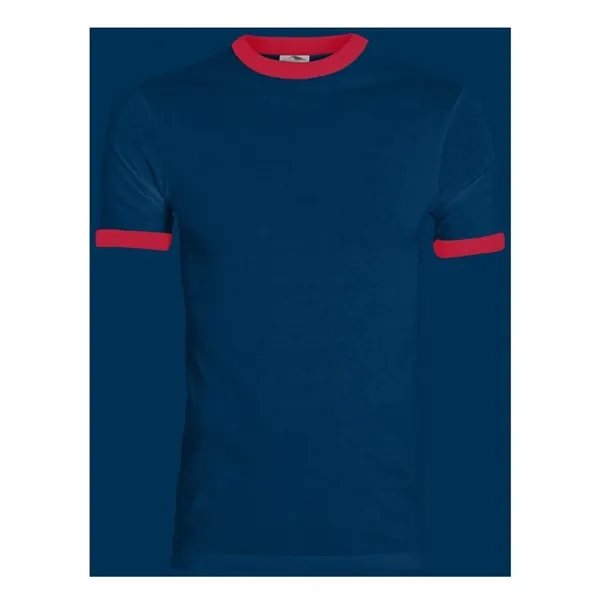 Augusta Sportswear Unisex 50/50 Ringer T-Shirt - Augusta Sportswear Unisex 50/50 Ringer T-Shirt - Image 34 of 58