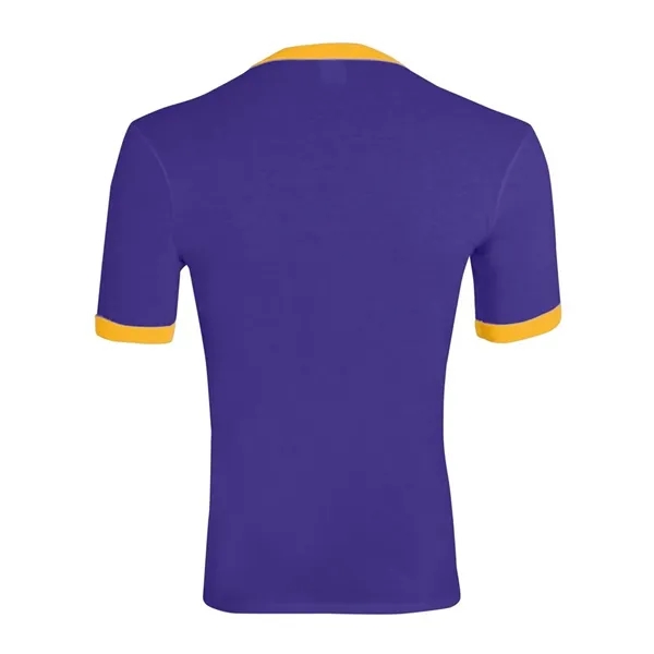 Augusta Sportswear Unisex 50/50 Ringer T-Shirt - Augusta Sportswear Unisex 50/50 Ringer T-Shirt - Image 37 of 58