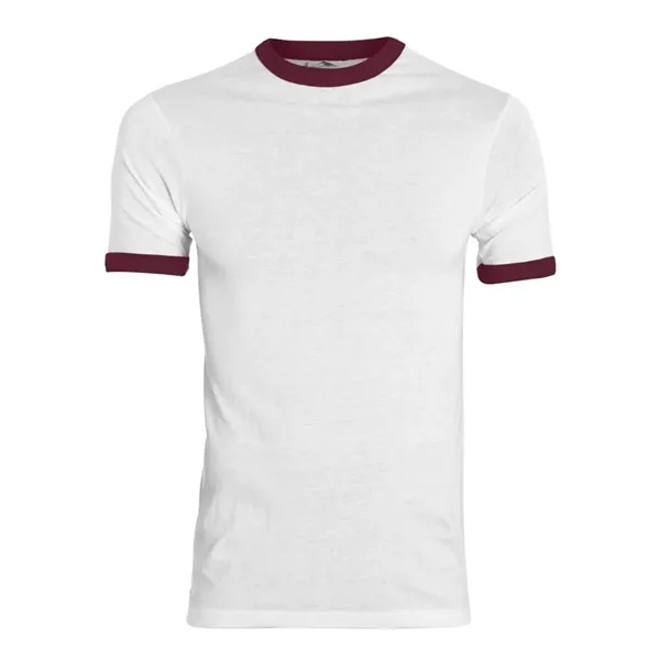 Augusta Sportswear Unisex 50/50 Ringer T-Shirt - Augusta Sportswear Unisex 50/50 Ringer T-Shirt - Image 47 of 58