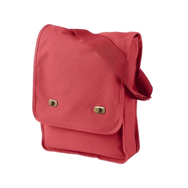 Authentic Pigment Pigment -Dyed Canvas Field Bag - Authentic Pigment Pigment -Dyed Canvas Field Bag - Image 6 of 8