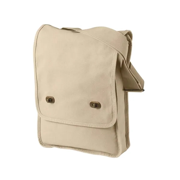 Authentic Pigment Pigment -Dyed Canvas Field Bag - Authentic Pigment Pigment -Dyed Canvas Field Bag - Image 7 of 8
