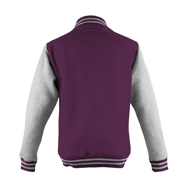 AWDis Unisex Letterman Jacket - AWDis Unisex Letterman Jacket - Image 2 of 20