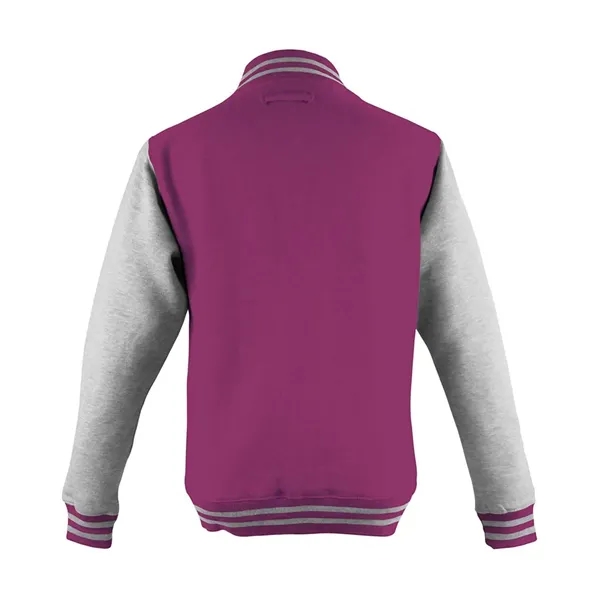 AWDis Unisex Letterman Jacket - AWDis Unisex Letterman Jacket - Image 6 of 20
