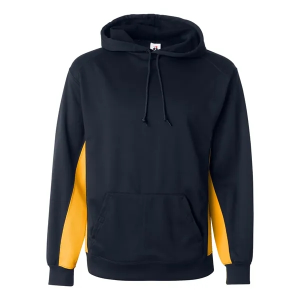 Badger Men's Performance Fleece Hooded Sweatshirt - Badger Men's Performance Fleece Hooded Sweatshirt - Image 34 of 59