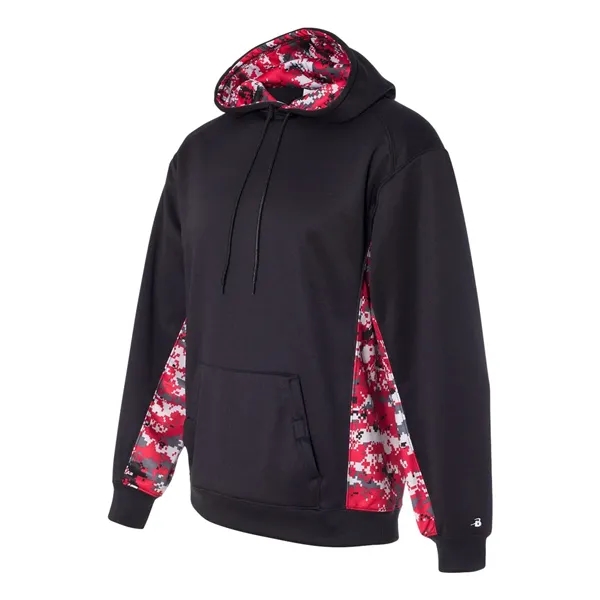 Badger Men's Digital Camo Colorblock Performance Fleece H... - Badger Men's Digital Camo Colorblock Performance Fleece H... - Image 2 of 39