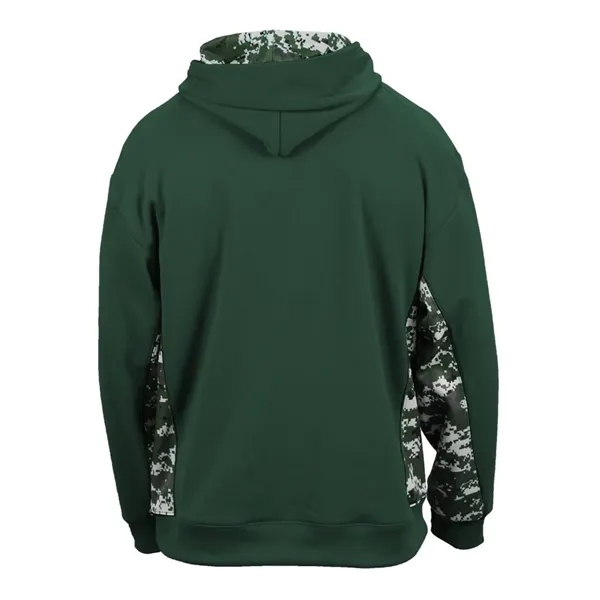 Badger Men's Digital Camo Colorblock Performance Fleece H... - Badger Men's Digital Camo Colorblock Performance Fleece H... - Image 14 of 39