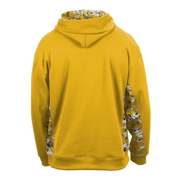 Badger Men's Digital Camo Colorblock Performance Fleece H... - Badger Men's Digital Camo Colorblock Performance Fleece H... - Image 17 of 39