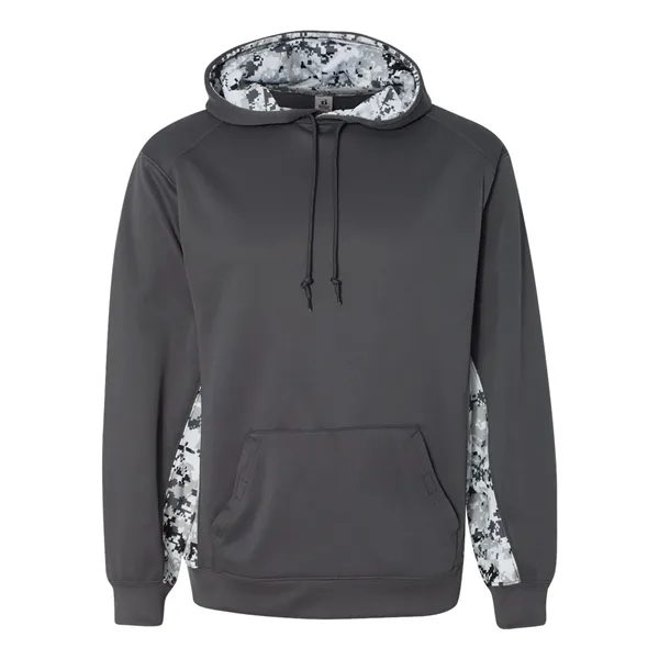 Badger Men's Digital Camo Colorblock Performance Fleece H... - Badger Men's Digital Camo Colorblock Performance Fleece H... - Image 19 of 39