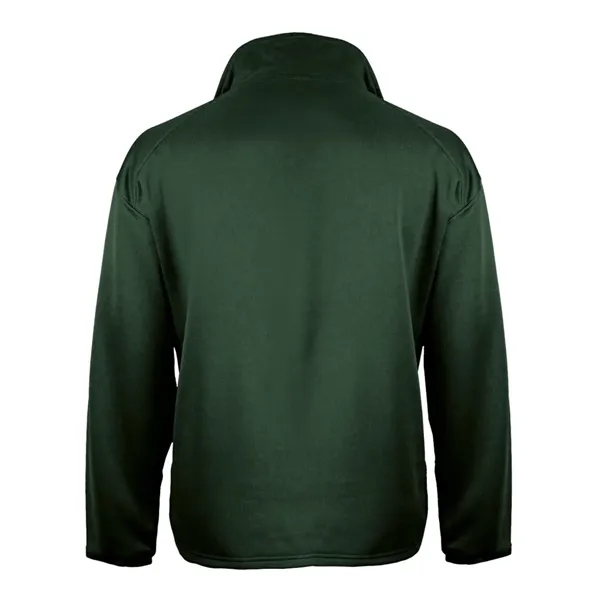 Badger Men's Performance Fleece Quarter-Zip Pullover - Badger Men's Performance Fleece Quarter-Zip Pullover - Image 9 of 34