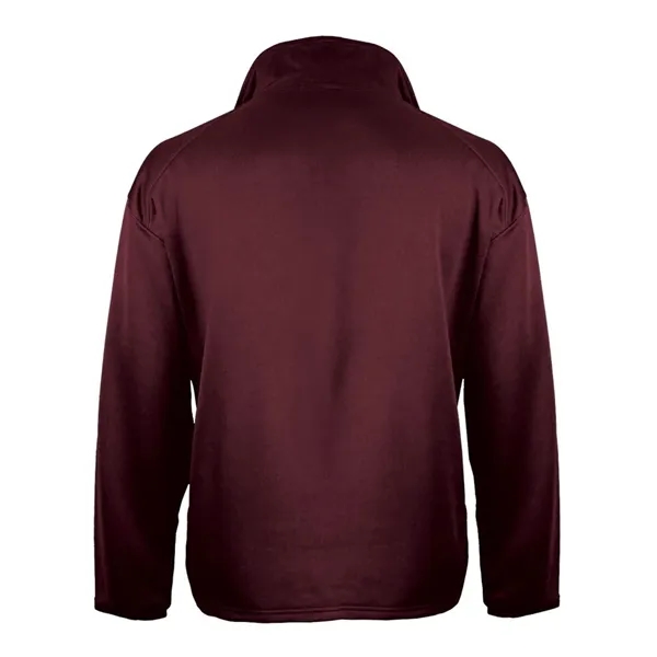Badger Men's Performance Fleece Quarter-Zip Pullover - Badger Men's Performance Fleece Quarter-Zip Pullover - Image 13 of 34