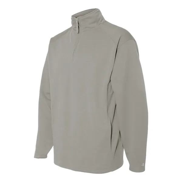 Badger Men's Performance Fleece Quarter-Zip Pullover - Badger Men's Performance Fleece Quarter-Zip Pullover - Image 30 of 34