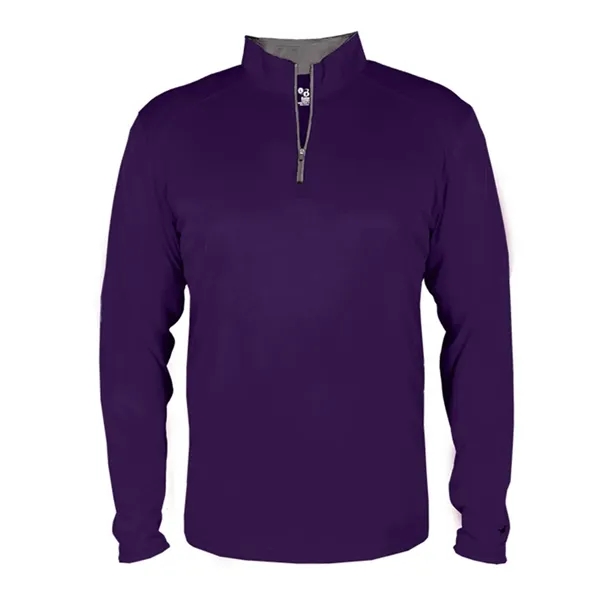 Badger Youth B-Core Quarter-Zip Pullover - Badger Youth B-Core Quarter-Zip Pullover - Image 0 of 28