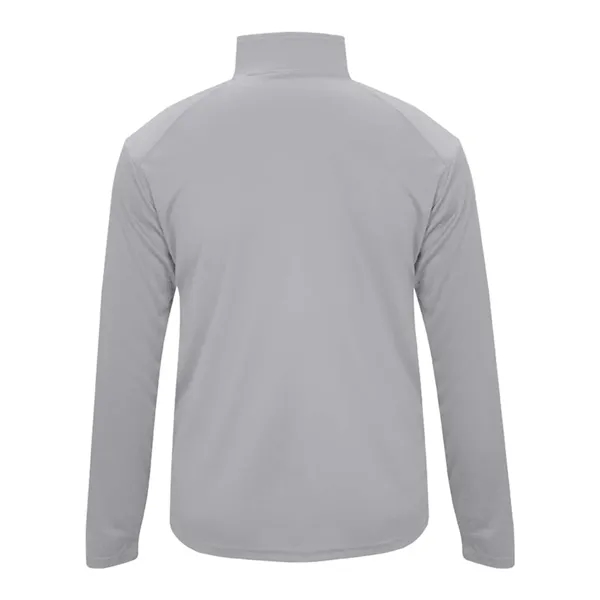Badger Youth B-Core Quarter-Zip Pullover - Badger Youth B-Core Quarter-Zip Pullover - Image 26 of 28