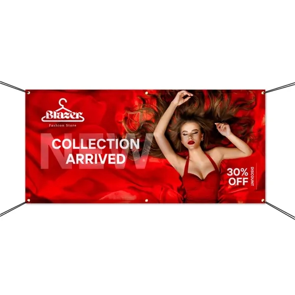 Custom Vinyl Banner - Single Sided Only (1Ft x 1Ft) - Custom Vinyl Banner - Single Sided Only (1Ft x 1Ft) - Image 0 of 4