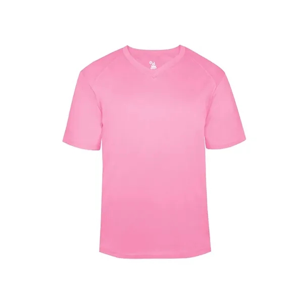 Badger Youth B-Core V-Neck T-Shirt - Badger Youth B-Core V-Neck T-Shirt - Image 37 of 57