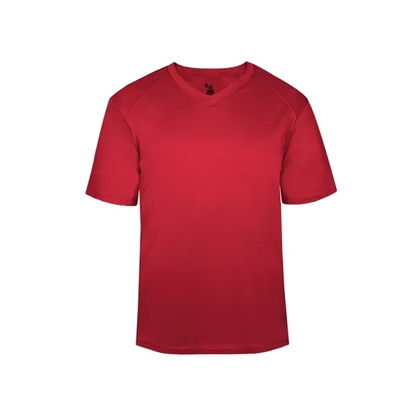 Badger Youth B-Core V-Neck T-Shirt - Badger Youth B-Core V-Neck T-Shirt - Image 43 of 57