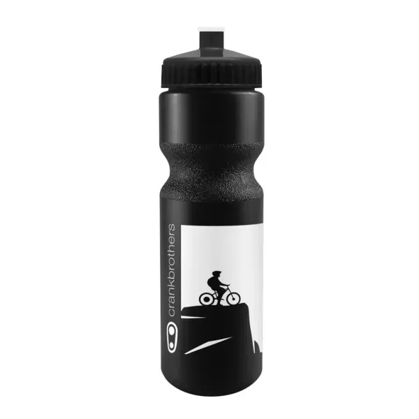 SPOKE-Tacular 28oz Bike Bottle - Colors w/Push-Pull Lid